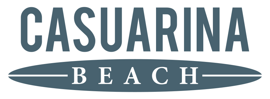 Casuarina Beach Logo Navy
